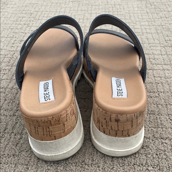 Steve Madden Black Women's Sandals - Picture 4 of 4